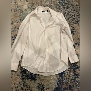 Classic White Men's Shirt